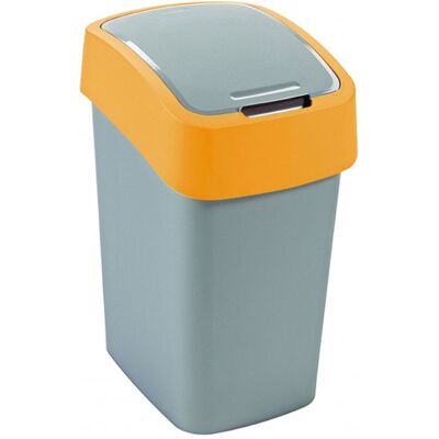 Curver 10L Poubelle orange - Conteneur à déchets - Publicité Curver 10L Poubelle orange - Conteneur à déchets - Publicité