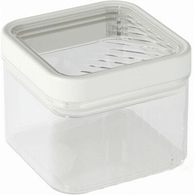 Curver KARA 0,5L Boîte de conservation alimentaire 10,7 × 10,7 × 7,9 cm, blanche 03100-W53 - Publicité Curver KARA 0,5L Boîte de conservation alimentaire 10,7 × 10,7 × 7,9 cm, blanche 03100-W53 - Publicité