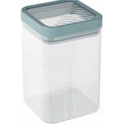 Curver KARA 1,2L Boîte de conservation alimentaire 10,7 × 10,7 × 15 cm, bleue 03101-H27 - Publicité Curver KARA 1,2L Boîte de conservation alimentaire 10,7 × 10,7 × 15 cm, bleue 03101-H27 - Publicité