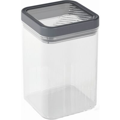 Curver KARA 1,2L Boîte de conservation alimentaire 10,7 10,7×15 cm, gris foncé 03101-W54 - Publicité Curver KARA 1,2L Boîte de conservation alimentaire 10,7 10,7×15 cm, gris foncé 03101-W54 - Publicité