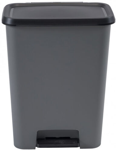 Curver COMPATTA 23+23L Poubelle 49,6 x 29,4 x 62 cm gris 17210792