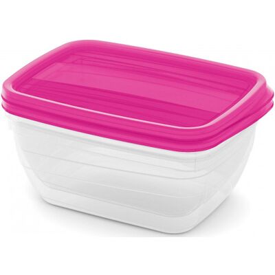 Curver VEDO 2x1,3L boîtes, 20x14x8cm, rose clair 03510-251 - Publicité Curver VEDO 2x1,3L boîtes, 20x14x8cm, rose clair 03510-251 - Publicité