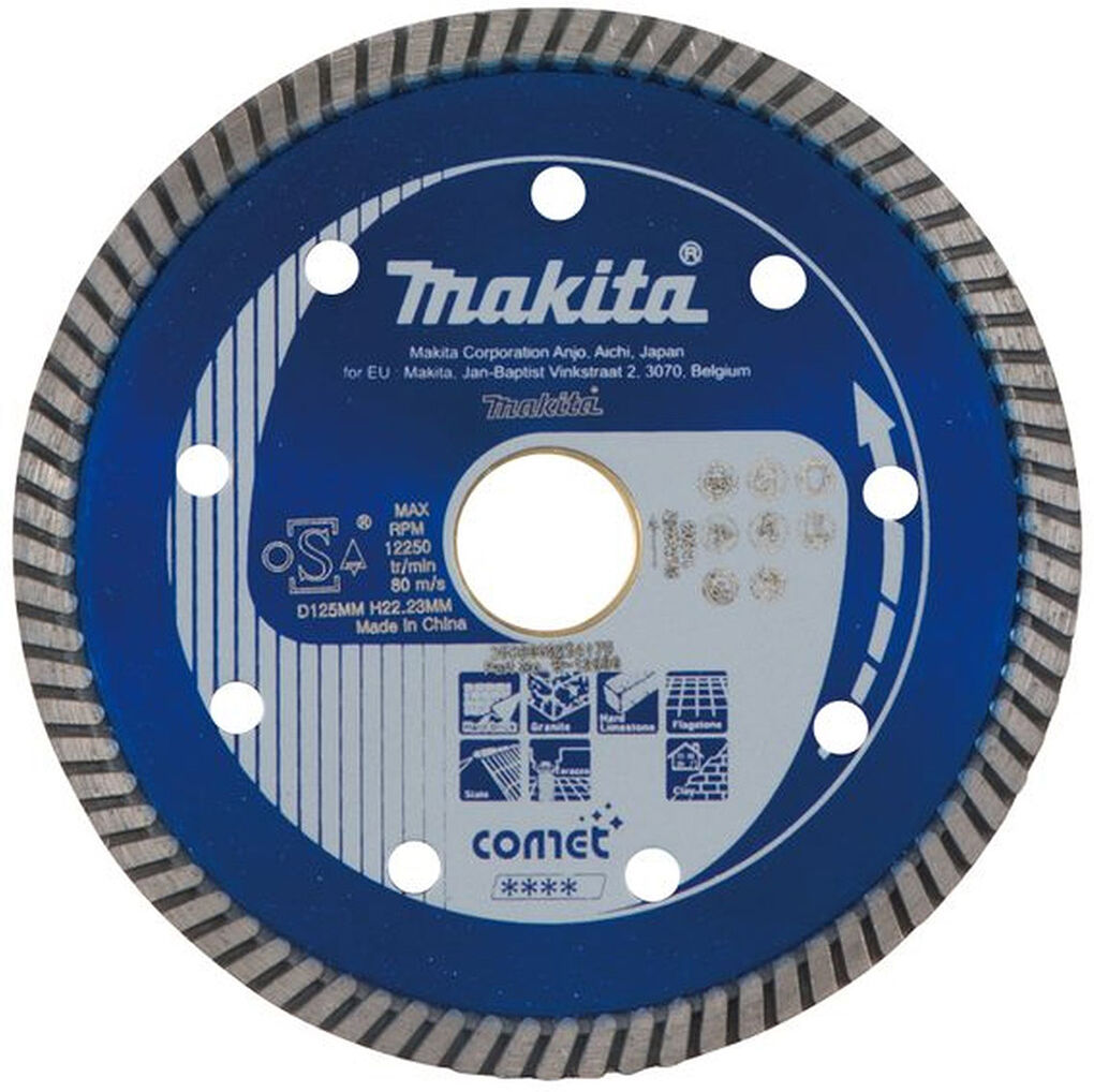 Makita B-12996 Diamantsch. 125x22,23 Comete