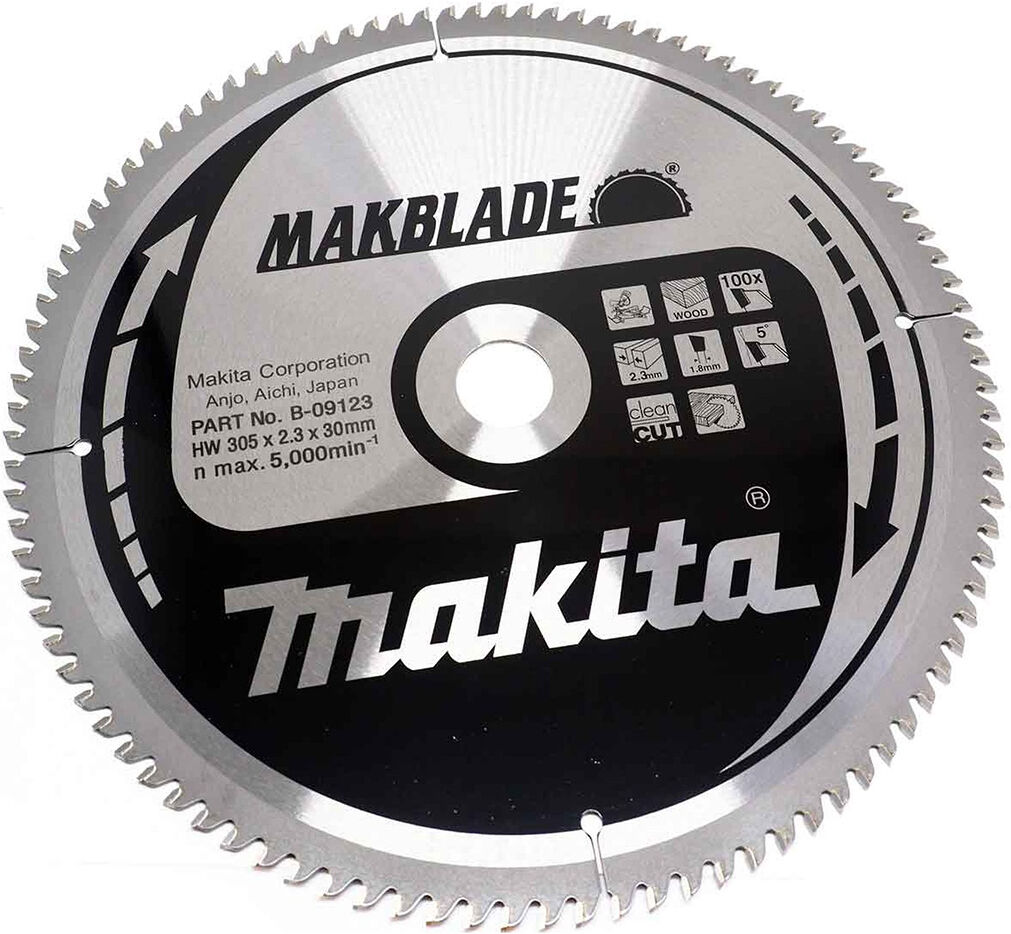 Makita B-32889 Lame de scie Makblade 305x30x100 = old B-09123