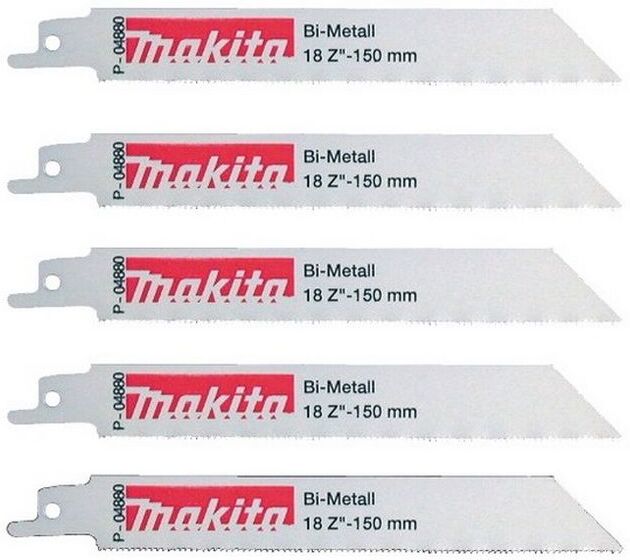 Makita P-04880 Lame Bi-Métal flexible pour acier et Inox 150mm,18Z