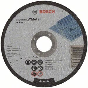 Bosch Disque a tronçonner Standard for Metal, 125x2,5 mm 2608603166