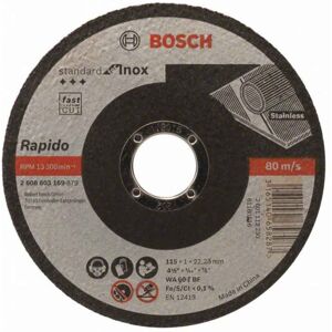 Bosch Disques a tronçonner Standard for Inox 115x1 mm 2608603169