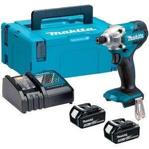 Makita DTD156RTJ Visseuse a percussion 1/4 &quot;Li-ion LXT, 2x 18V/5,0 Ah, Makpac