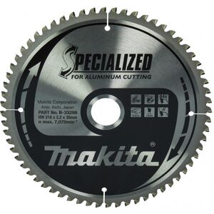 Makita B-09628 Lame pour aluminium - Lame de scie - Publicité Makita B-09628 Lame pour aluminium - Lame de scie - Publicité