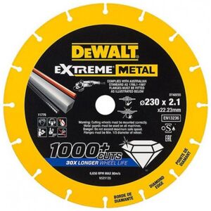 Disque de coupe métal DeWalt DT40253-QZ - Publicité Disque de coupe métal DeWalt DT40253-QZ - Publicité