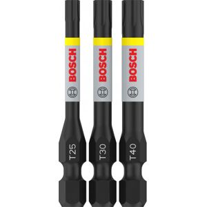 Bosch Embouts PRO T Impact, T25, T30, T40, 55 mm, 3 pieces 2608521U55 - Publicité Bosch Embouts PRO T Impact, T25, T30, T40, 55 mm, 3 pieces 2608521U55 - Publicité