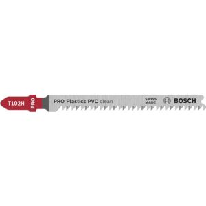 Bosch Lame de scie sauteuse PRO Plastics PVC clean T102H - Lames de scie sauteuse - Publicité Bosch Lame de scie sauteuse PRO Plastics PVC clean T102H - Lames de scie sauteuse - Publicité