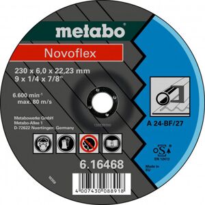 Disque abrasif Metabo Novoflex 125 x 6 x 22,23 mm - Professionnel - Publicité Disque abrasif Metabo Novoflex 125 x 6 x 22,23 mm - Professionnel - Publicité