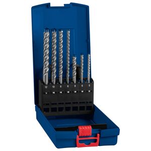 Bosch Coffret de 7 forets pour perforateur EXPERT SDS plus-7X, 5/6/6/8/8/10/12 mm 26089001 - Publicité