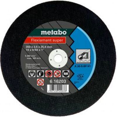Disque de coupe Flexiamant Super 350mm - Acier & Inox - 350x3,5x25,4mm - Publicité Disque de coupe Flexiamant Super 350mm - Acier & Inox - 350x3,5x25,4mm - Publicité