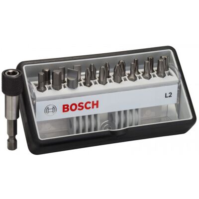 Bosch 2607002568 Jeu de Tournevis Extra Dur 25 mm - 19 Pièces - Publicité Bosch 2607002568 Jeu de Tournevis Extra Dur 25 mm - 19 Pièces - Publicité