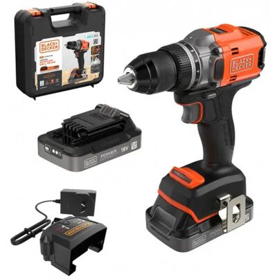 Black & Decker BLD682D2XK-QW Perceuse sans fil - 2 Batteries, 50 Nm - Publicité Black & Decker BLD682D2XK-QW Perceuse sans fil - 2 Batteries, 50 Nm - Publicité