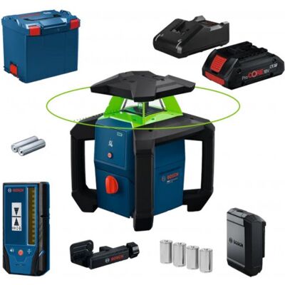 Bosch GRL18V-3-31G PROFESSIONAL Laser rotatif de chantier 0601061G00 - Publicité Bosch GRL18V-3-31G PROFESSIONAL Laser rotatif de chantier 0601061G00 - Publicité