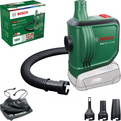 Pompe à air électrique Bosch EasyInflate 18V-500 - Gonfleur volume élevé - Publicité Pompe à air électrique Bosch EasyInflate 18V-500 - Gonfleur volume élevé - Publicité