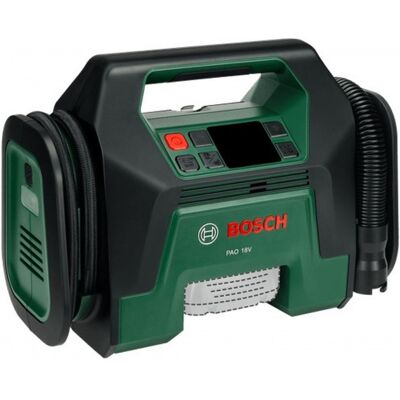 Bosch Modèle 0603947400 Pompe à air sans fil compacte - Publicité Bosch Modèle 0603947400 Pompe à air sans fil compacte - Publicité