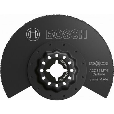 Bosch Lame pour matieres minérales ACZ 85 MT4, Starlock, 85 mm 2608669266 - Publicité Bosch Lame pour matieres minérales ACZ 85 MT4, Starlock, 85 mm 2608669266 - Publicité