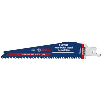 Bosch Modèle S 967 XHM - Lame de Scie Sabre pour Bois et Métal - Publicité Bosch Modèle S 967 XHM - Lame de Scie Sabre pour Bois et Métal - Publicité