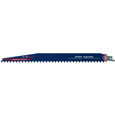 Bosch Expert Tough Wood S 1242 KHM - pour bois dur - 300 mm - Lame de scie - Publicité Bosch Expert Tough Wood S 1242 KHM - pour bois dur - 300 mm - Lame de scie - Publicité