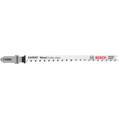 Lame de scie sauteuse Bosch Expert Puu 2-côtés propres T 308 BO - Acier au carbone haut 3 pièces - Publicité Lame de scie sauteuse Bosch Expert Puu 2-côtés propres T 308 BO - Acier au carbone haut 3 pièces - Publicité