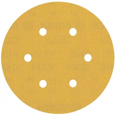 Bosch Feuille abrasive EXPERT C470 a 6 trous, 150 mm, G 320, 50 pieces 2608900924 - Publicité Bosch Feuille abrasive EXPERT C470 a 6 trous, 150 mm, G 320, 50 pieces 2608900924 - Publicité