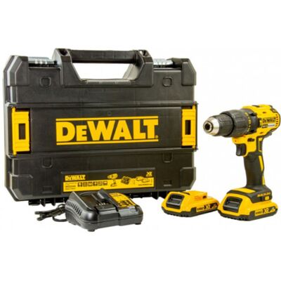 DeWALT DCD778D2T Perceuse-visseuse a percussion sans fil (65Nm/18V/2x2,0Ah) Tstak - Publicité DeWALT DCD778D2T Perceuse-visseuse a percussion sans fil (65Nm/18V/2x2,0Ah) Tstak - Publicité
