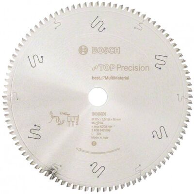 Bosch Modèle 2608642099 Lame de scie circulaire multi-matériaux - Publicité Bosch Modèle 2608642099 Lame de scie circulaire multi-matériaux - Publicité