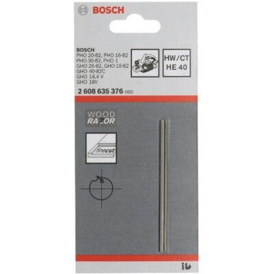 Bosch - 2608635376 - 82mm - 5.5mm - Planer blade - Publicité Bosch - 2608635376 - 82mm - 5.5mm - Planer blade - Publicité