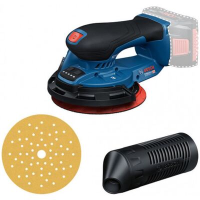 Bosch GEX 18V-150-3 PROFESSIONAL Ponceuse excentrique sans-fil 0601372904 - Publicité Bosch GEX 18V-150-3 PROFESSIONAL Ponceuse excentrique sans-fil 0601372904 - Publicité