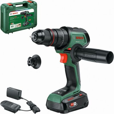 Bosch AdvancedImpact 18V-80 QuickSnap Perceuse a percussion sans-fil, 1x2,5 Ah 06039E2101 - Publicité Bosch AdvancedImpact 18V-80 QuickSnap Perceuse a percussion sans-fil, 1x2,5 Ah 06039E2101 - Publicité