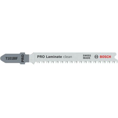 Bosch Modèle T 101 BIF Lame pour scie sauteuse laminés - Publicité Bosch Modèle T 101 BIF Lame pour scie sauteuse laminés - Publicité