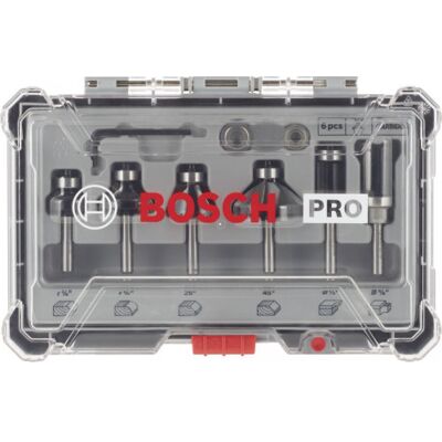 Bosch Kit de 6 fraises a araser et de bordage a queue de 1/4" 2607017470 - Publicité Bosch Kit de 6 fraises a araser et de bordage a queue de 1/4" 2607017470 - Publicité