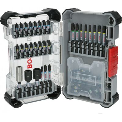 Bosch Coffret d'embouts de vissage PRO Impact, 50 pieces 2608521U89 - Publicité Bosch Coffret d'embouts de vissage PRO Impact, 50 pieces 2608521U89 - Publicité