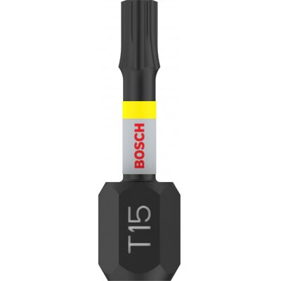 Bosch Embout PRO Torx Impact, T15, 25 mm, 2 pieces 2608522473 - Publicité Bosch Embout PRO Torx Impact, T15, 25 mm, 2 pieces 2608522473 - Publicité