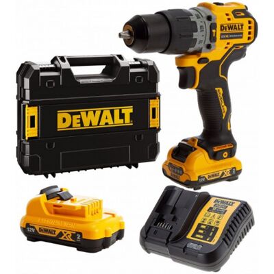 DeWALT DCD706D2 Marteau perforateur sans fil XR (57Nm/12V/2x2,0Ah) Tstak - Publicité DeWALT DCD706D2 Marteau perforateur sans fil XR (57Nm/12V/2x2,0Ah) Tstak - Publicité