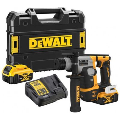 DeWALT DCH172P2 Perforateur compact SDS-Plus (1,4J/18V/2x5,0Ah) Tstak - Publicité DeWALT DCH172P2 Perforateur compact SDS-Plus (1,4J/18V/2x5,0Ah) Tstak - Publicité