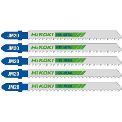 Hikoki 750012 - Lames de Scie Sauteuse pour Métal - 75mm, Pack de 5 - Publicité Hikoki 750012 - Lames de Scie Sauteuse pour Métal - 75mm, Pack de 5 - Publicité
