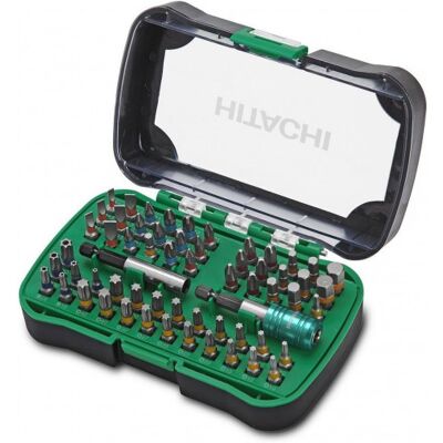 Hikoki 750364 Jeu de 60 embouts - Support magnétique à changement rapide - Publicité Hikoki 750364 Jeu de 60 embouts - Support magnétique à changement rapide - Publicité