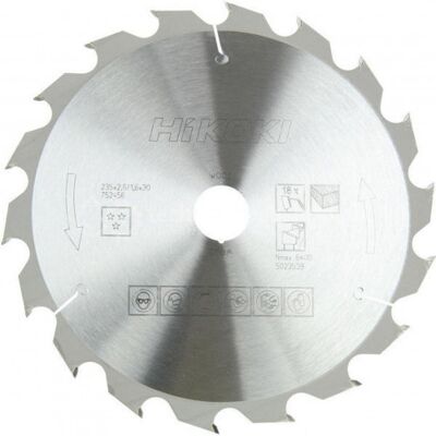 Hikoki Modèle 165x20 18T Disque de Scie Circulaire Ultra Mince - Outil Électrique - Publicité Hikoki Modèle 165x20 18T Disque de Scie Circulaire Ultra Mince - Outil Électrique - Publicité