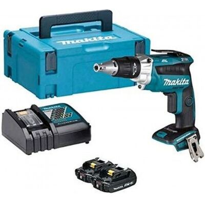Makita - DFS452RAJ - 18 V Li-Ion - 2x2.0 Ah - Drill/Driver - Publicité Makita - DFS452RAJ - 18 V Li-Ion - 2x2.0 Ah - Drill/Driver - Publicité