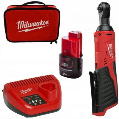 Clé à chocs Milwaukee - 47 Nm, 250 tr/min, système M12 - Publicité Clé à chocs Milwaukee - 47 Nm, 250 tr/min, système M12 - Publicité