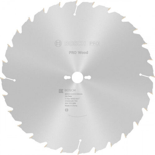 Bosch Lame de scie circulaire PRO Wood, 400 x 3,2 x 30 mm, T28 2608640703