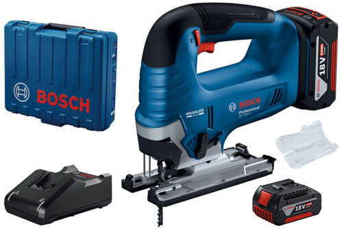 Bosch GST 185-LI Scie sauteuse sans fil, 2x 4,0 Ah, GAL 18V-40, coffret, 06015B3024