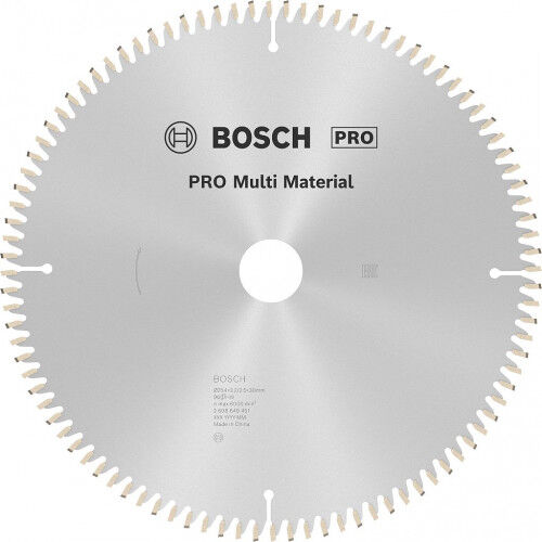 Bosch Lame de scie circulaire PRO Multi Material, 254 × 3,2 × 30 mm, T96 2608640451
