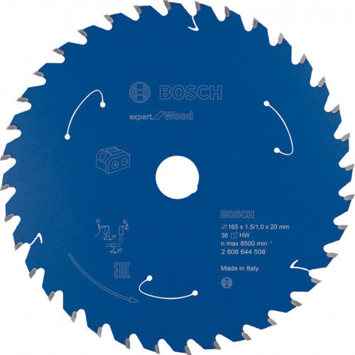 Bosch Lame de scie circulaire Expert for Wood 165 x 1,5/1 x 20 T36 2608644508