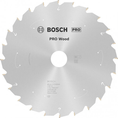 Bosch Lame de scie circulaire Standard for Wood 216 x 1,7/1,2 x 30 T24 2608837721